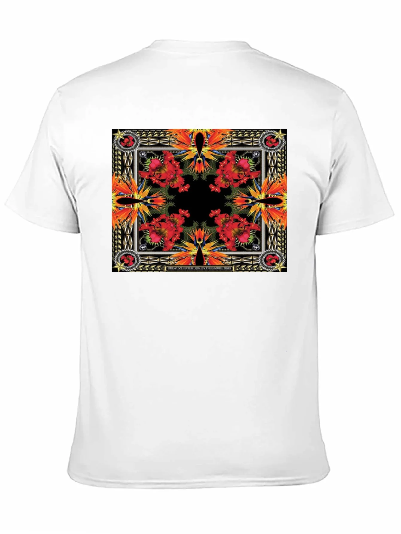 Floral Bandana Print T-Shirt