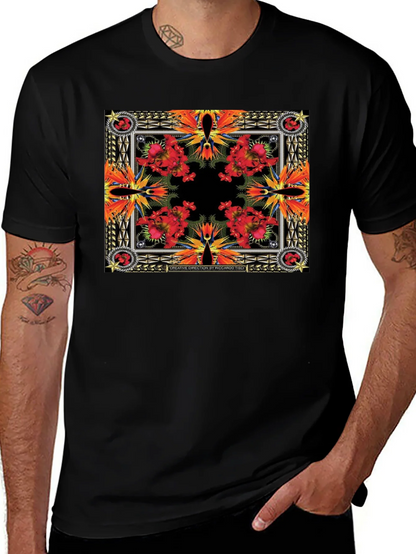 Floral Bandana Print T-Shirt