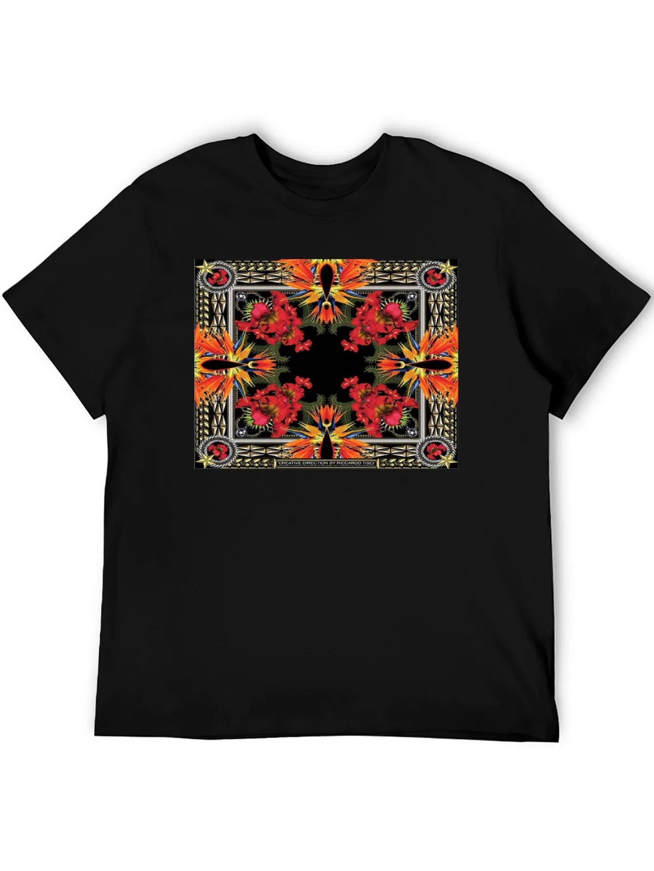 Floral Bandana Print T-Shirt