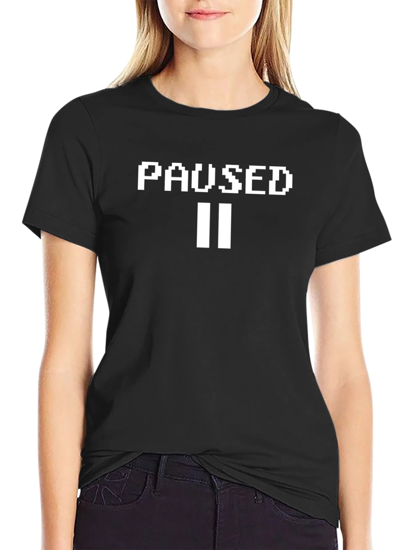 Paused Graphic Tee - Gamer Style