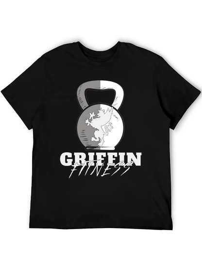 Griffin Fitness Black T-Shirt