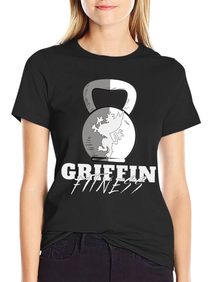 Griffin Fitness Black T-Shirt
