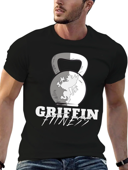 Griffin Fitness Black T-Shirt