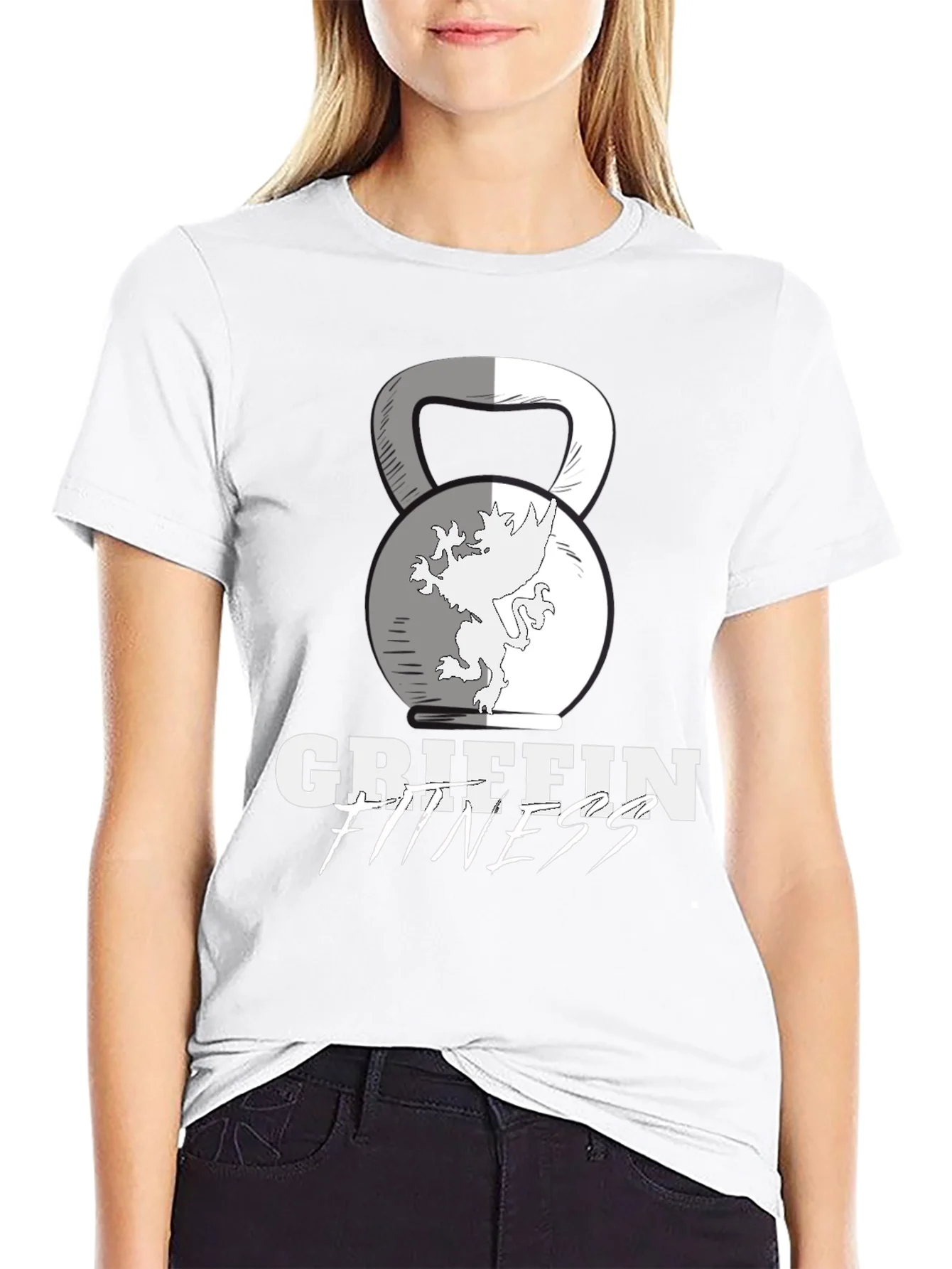 Griffin Fitness Black T-Shirt