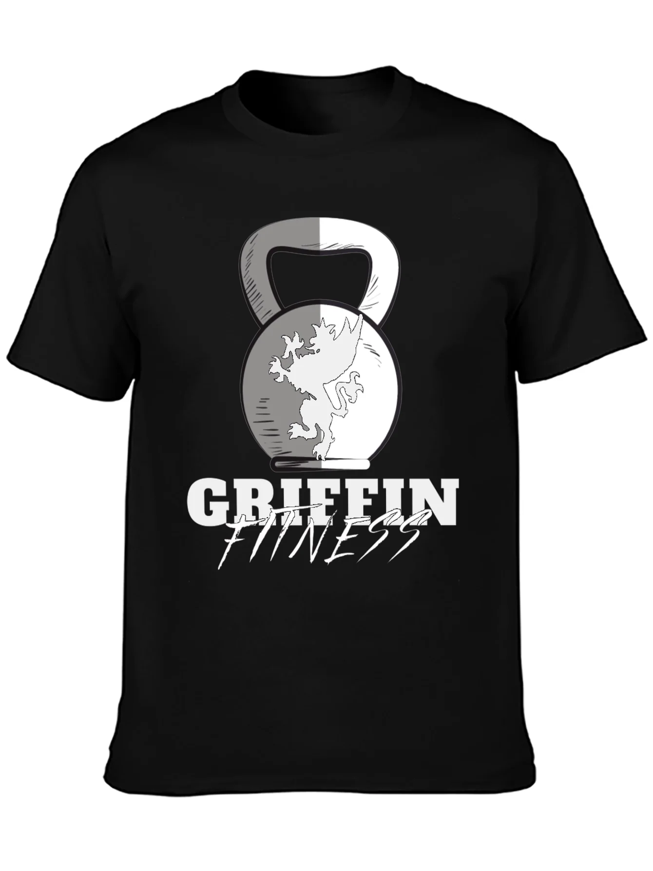 Griffin Fitness Black T-Shirt