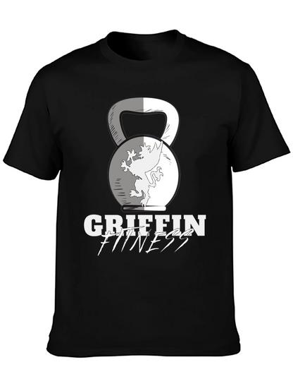 Griffin Fitness Black T-Shirt