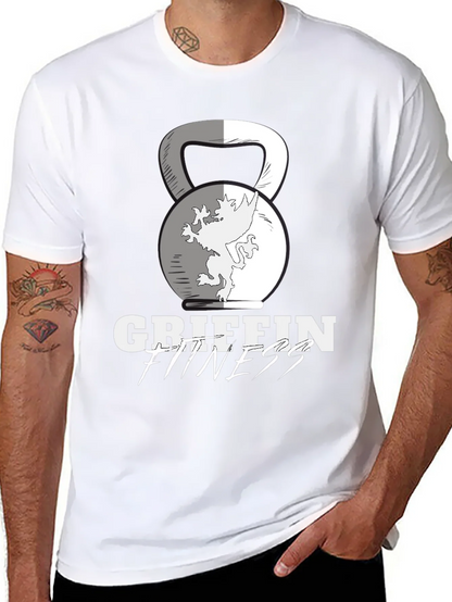 Griffin Fitness Black T-Shirt