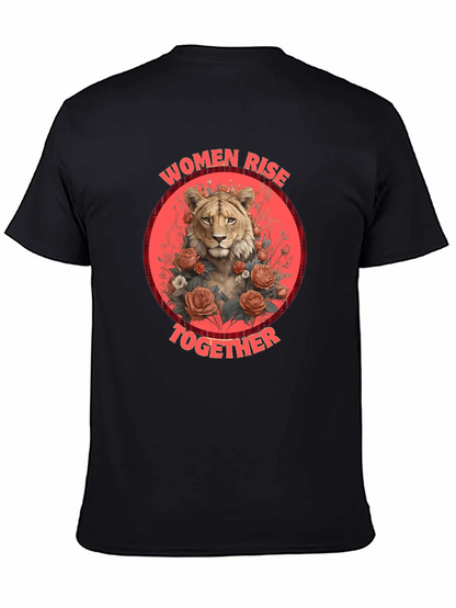 Women Rise Together Lion T-Shirt