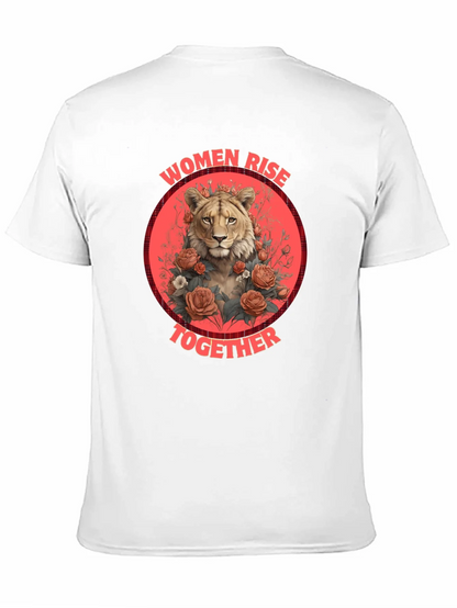 Women Rise Together Lion T-Shirt