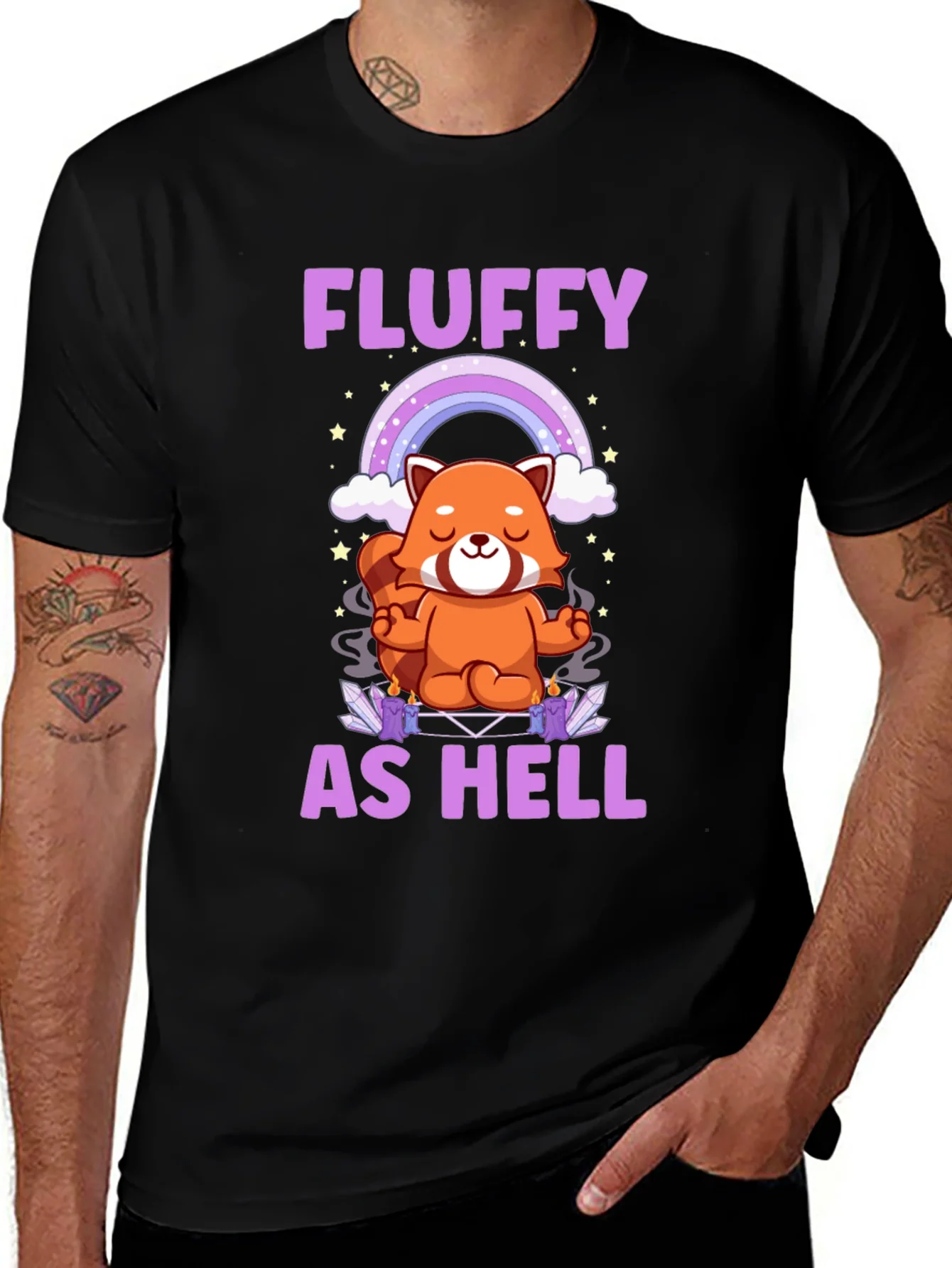 Fluffy As Hell Red Panda T-Shirt