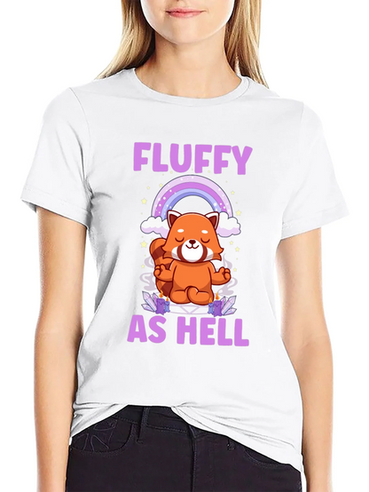 Fluffy As Hell Red Panda T-Shirt