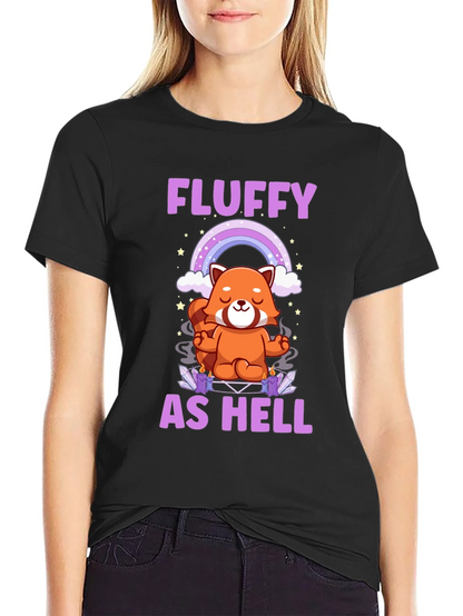Fluffy As Hell Red Panda T-Shirt