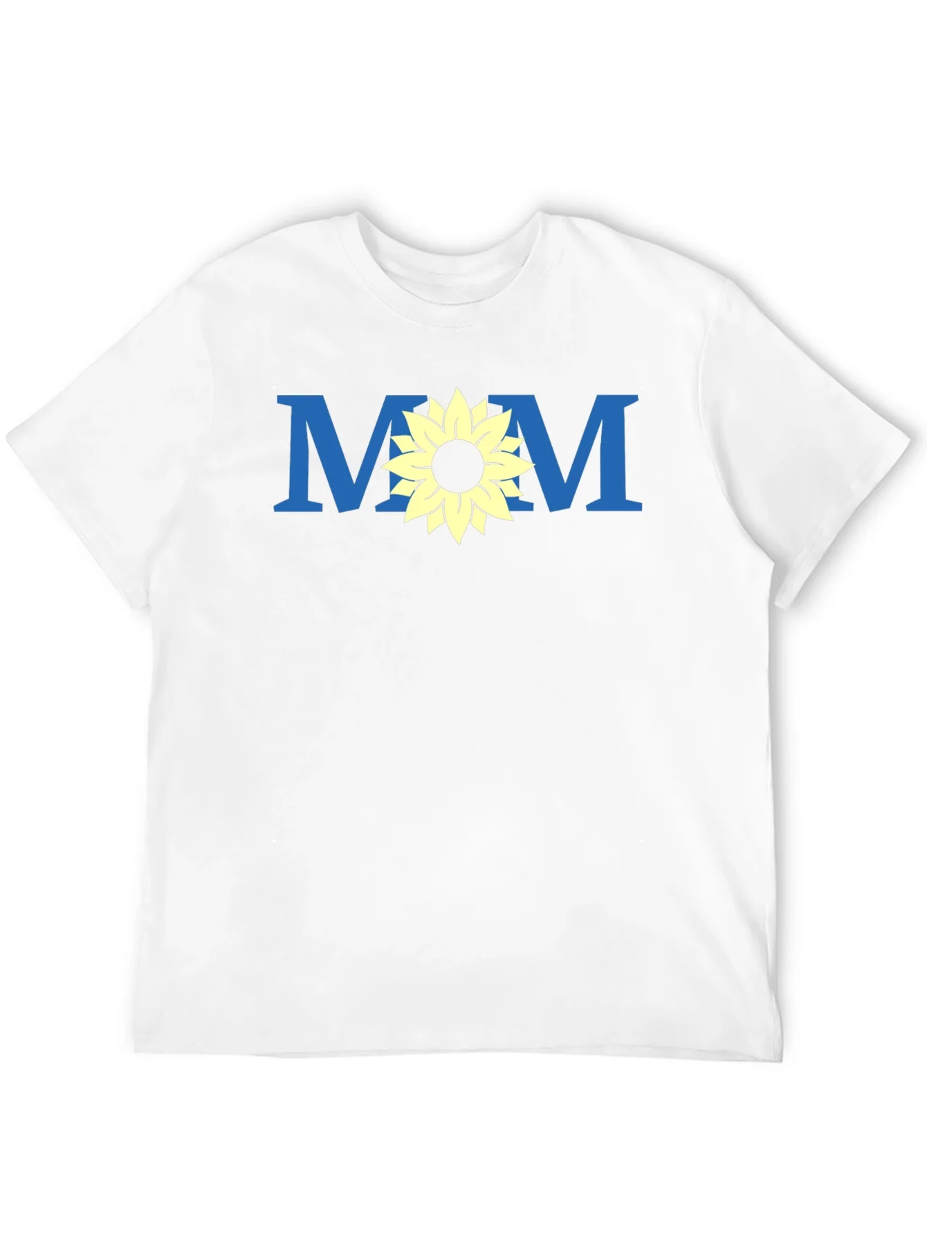 Mom Sunflower Graphic Tee - Black Unisex T-Shirt