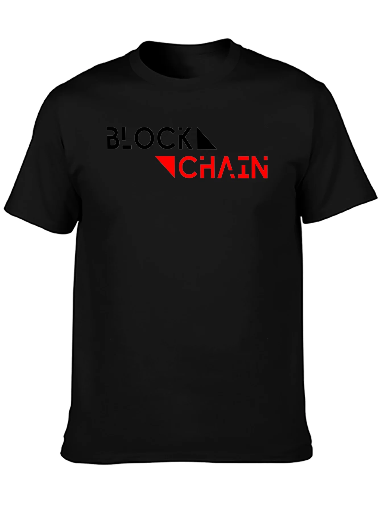 Blockchain Graphic Tee - Modern Crypto T-Shirt