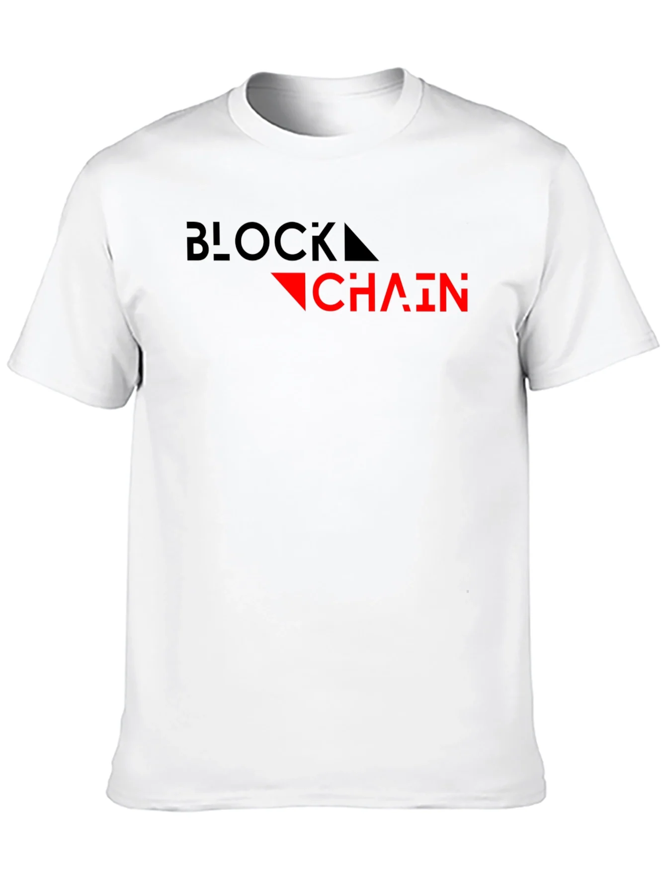 Blockchain Graphic Tee - Modern Crypto T-Shirt