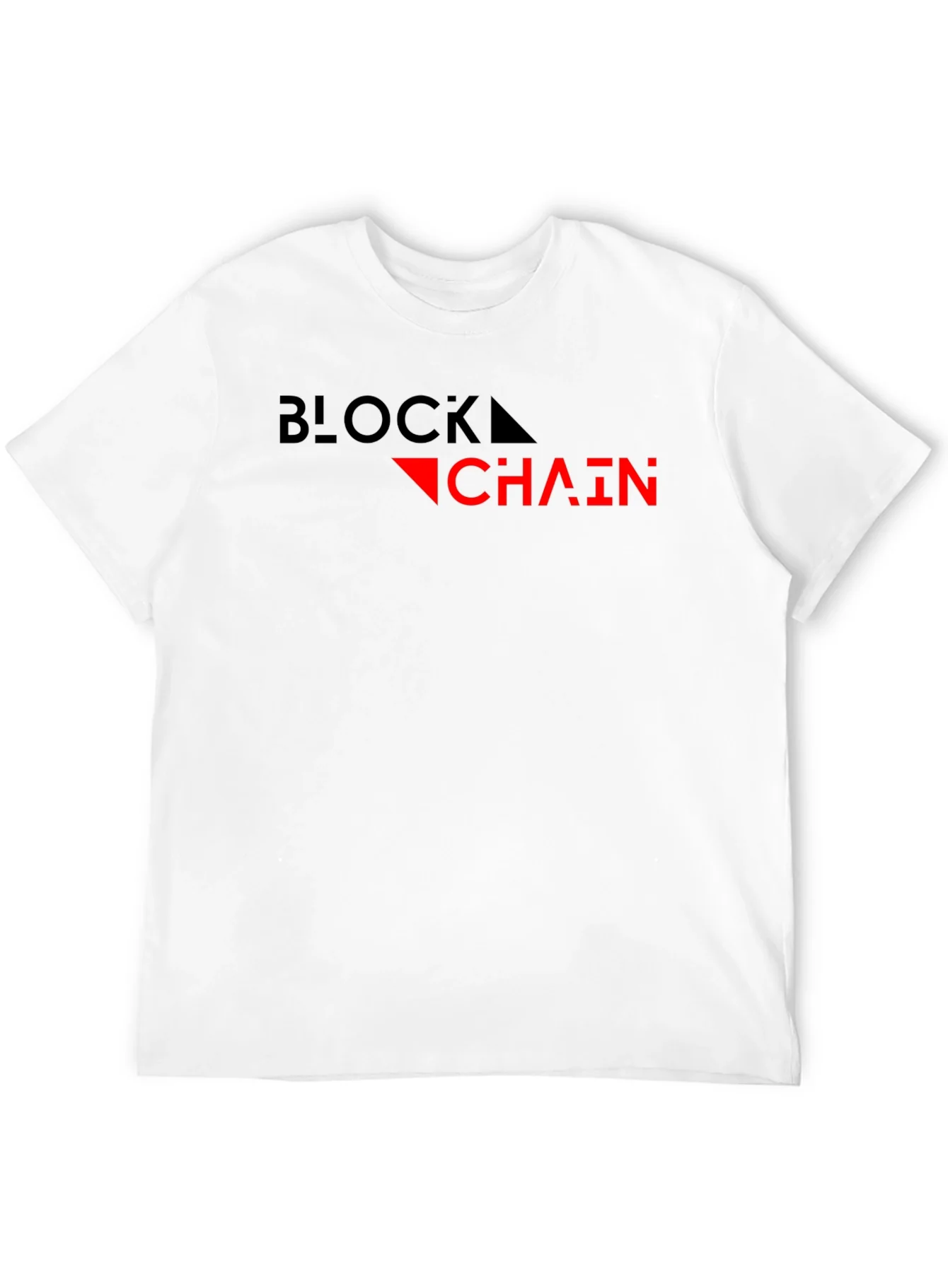 Blockchain Graphic Tee - Modern Crypto T-Shirt