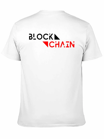 Blockchain Graphic Tee - Modern Crypto T-Shirt