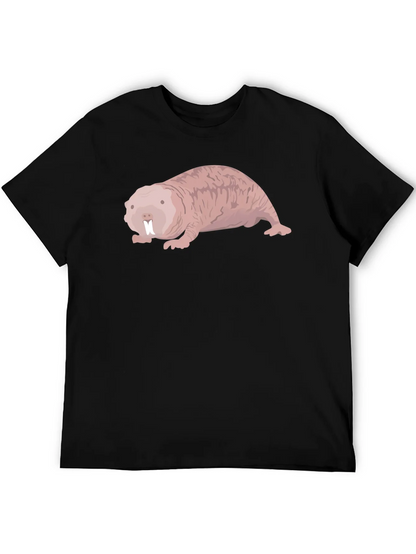 Naked Mole Rat T-Shirt Funny Rodent Tee