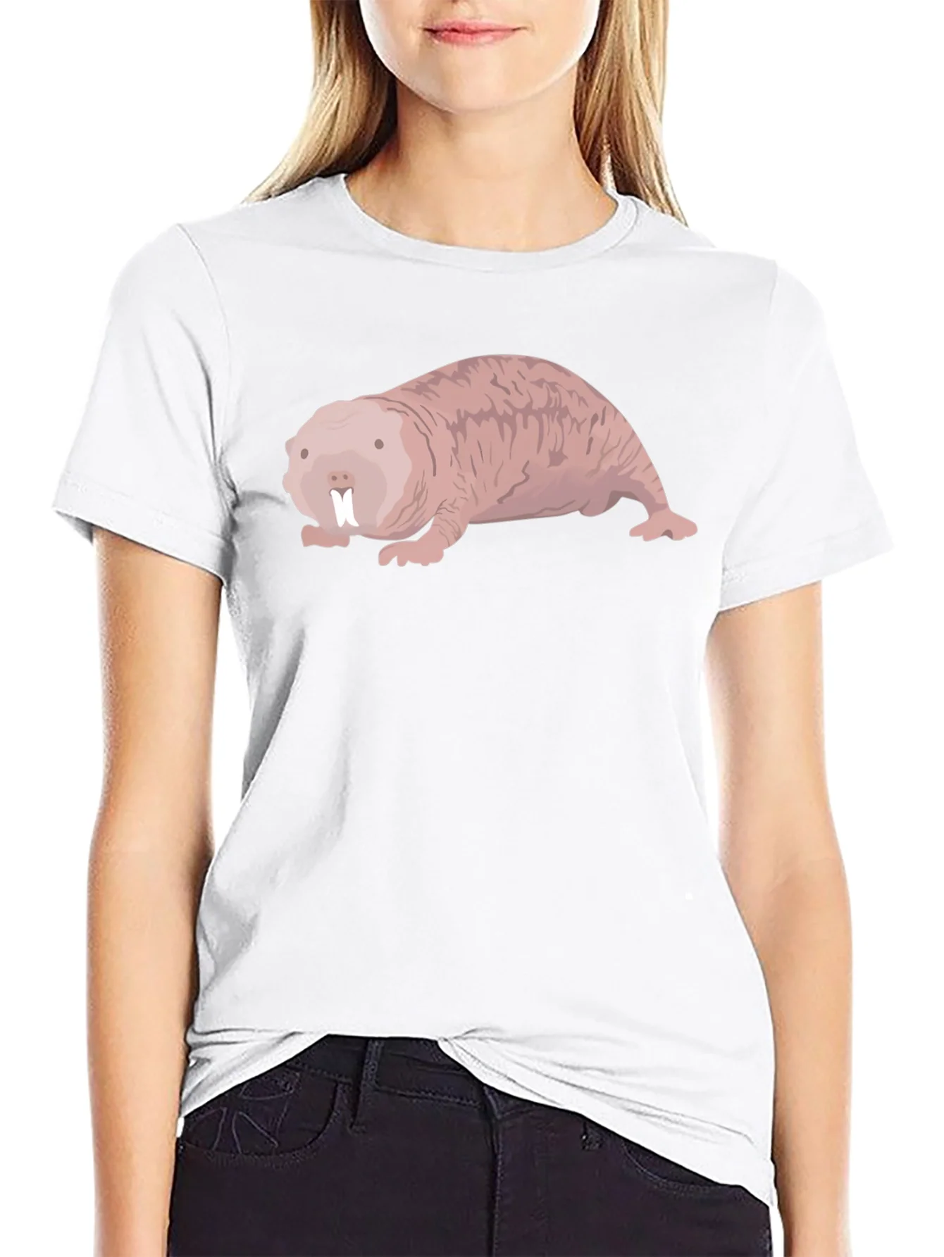 Naked Mole Rat T-Shirt Funny Rodent Tee