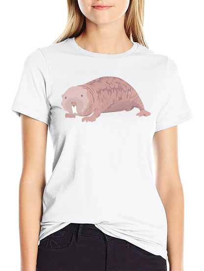 Naked Mole Rat T-Shirt Funny Rodent Tee