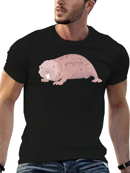 Naked Mole Rat T-Shirt Funny Rodent Tee