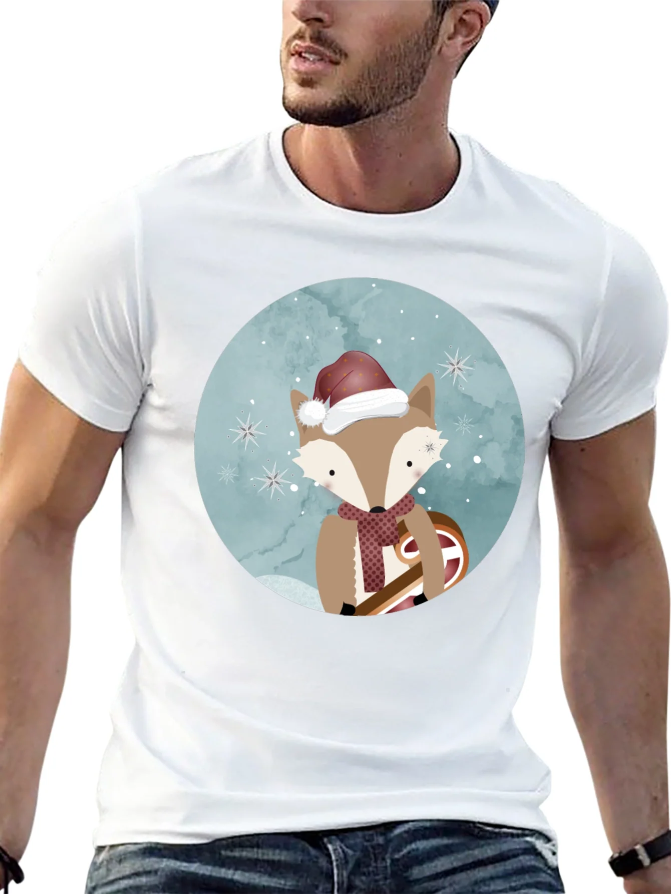 Festive Fox T-Shirt