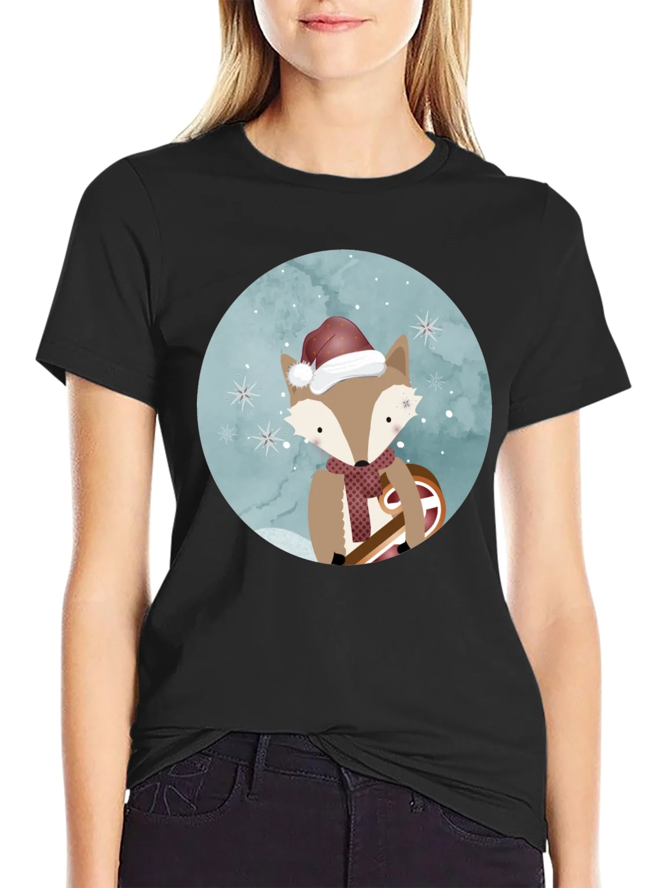 Festive Fox T-Shirt