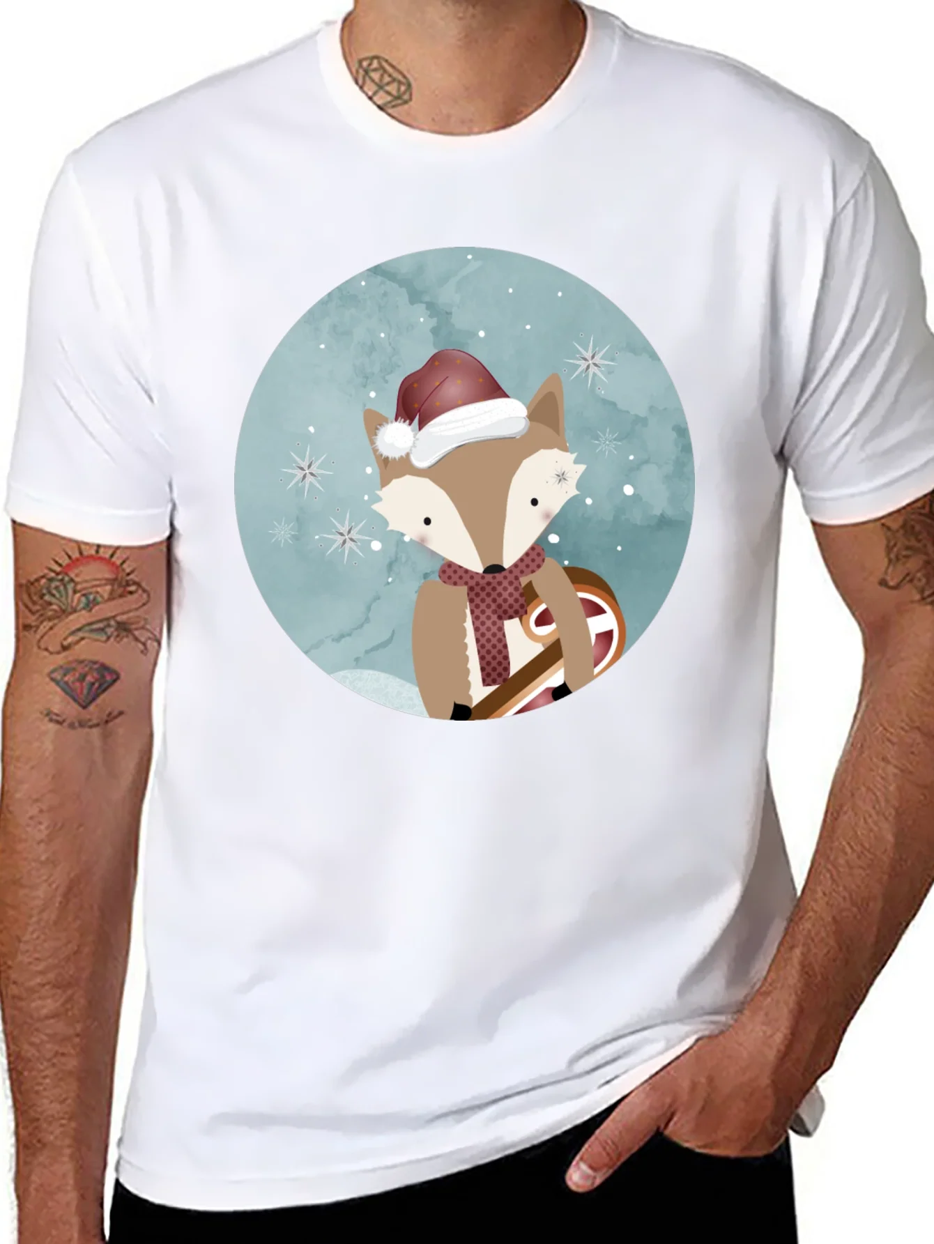 Festive Fox T-Shirt