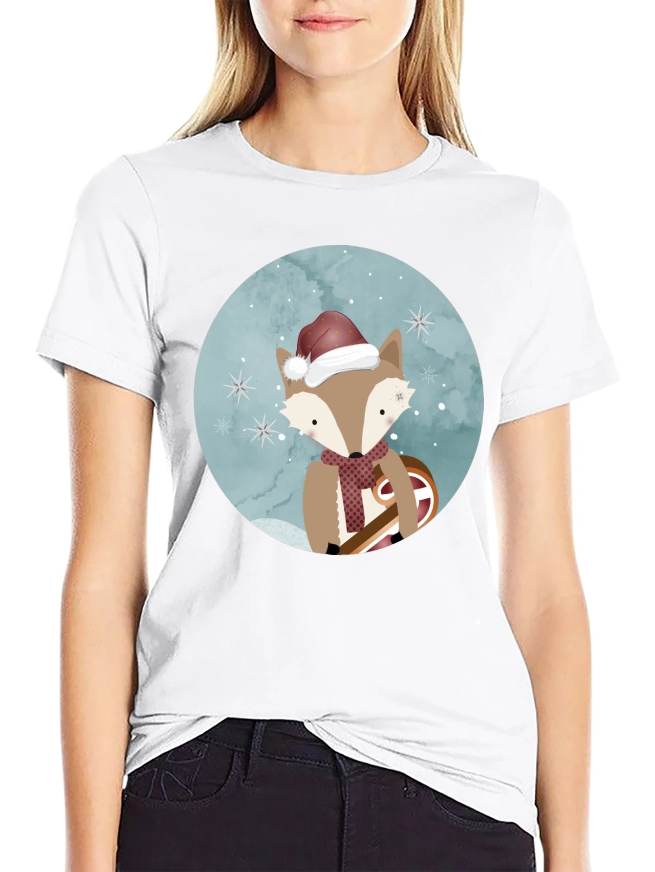 Festive Fox T-Shirt