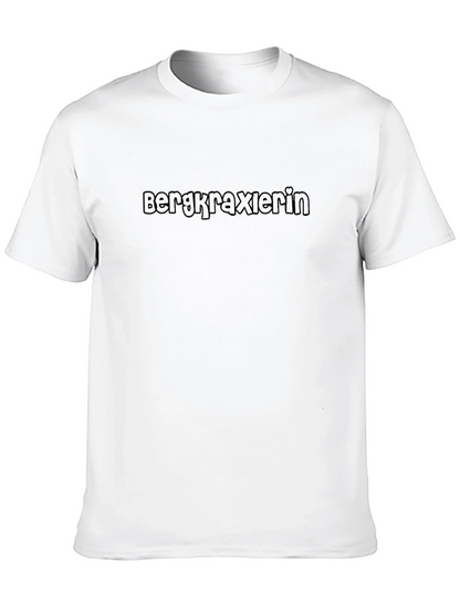 Bergkraxlaxierin Black T-Shirt