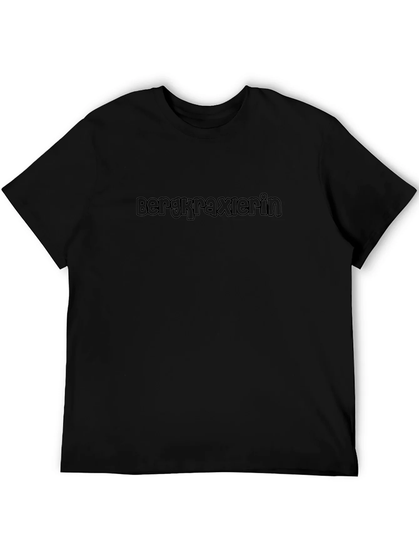 Bergkraxlaxierin Black T-Shirt