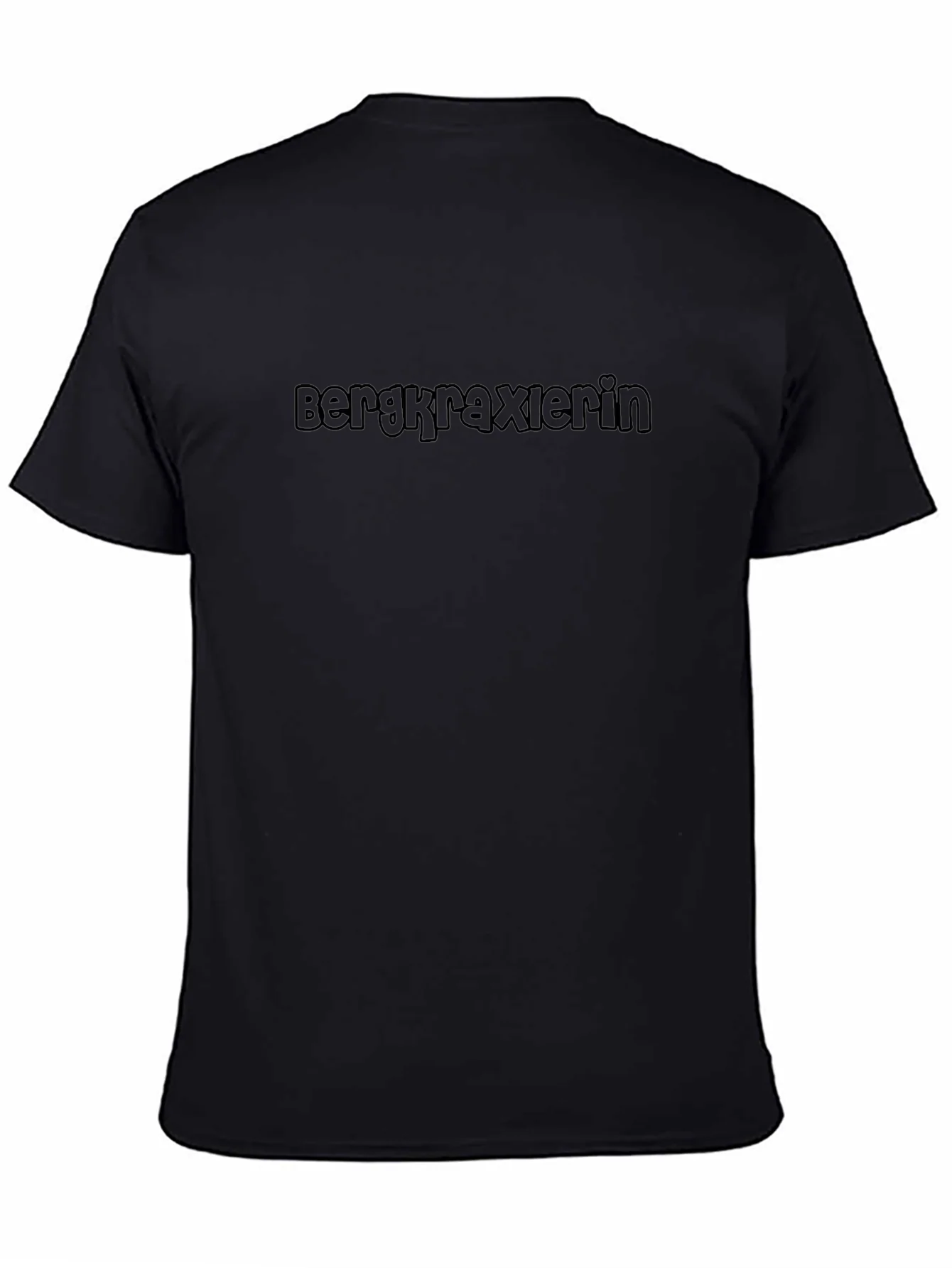 Bergkraxlaxierin Black T-Shirt